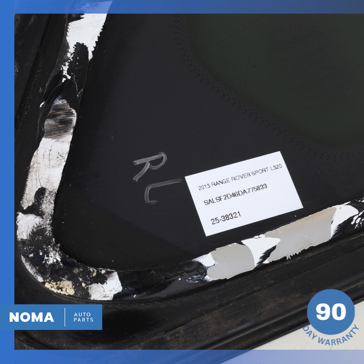 12-13 Land Rover Range Rover Sport L320 Rear Left Driver Side Quarter Glass OEM - photo 12