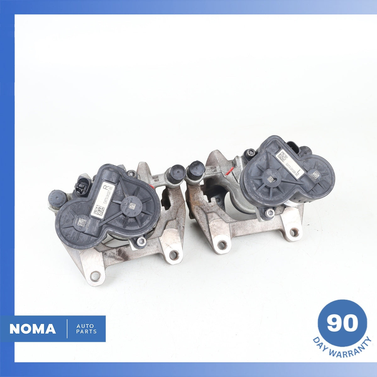 16-20 Jaguar X760 XE Rear Left & Right Brake Caliper Set w/ Actuator OEM 70k - photo 15