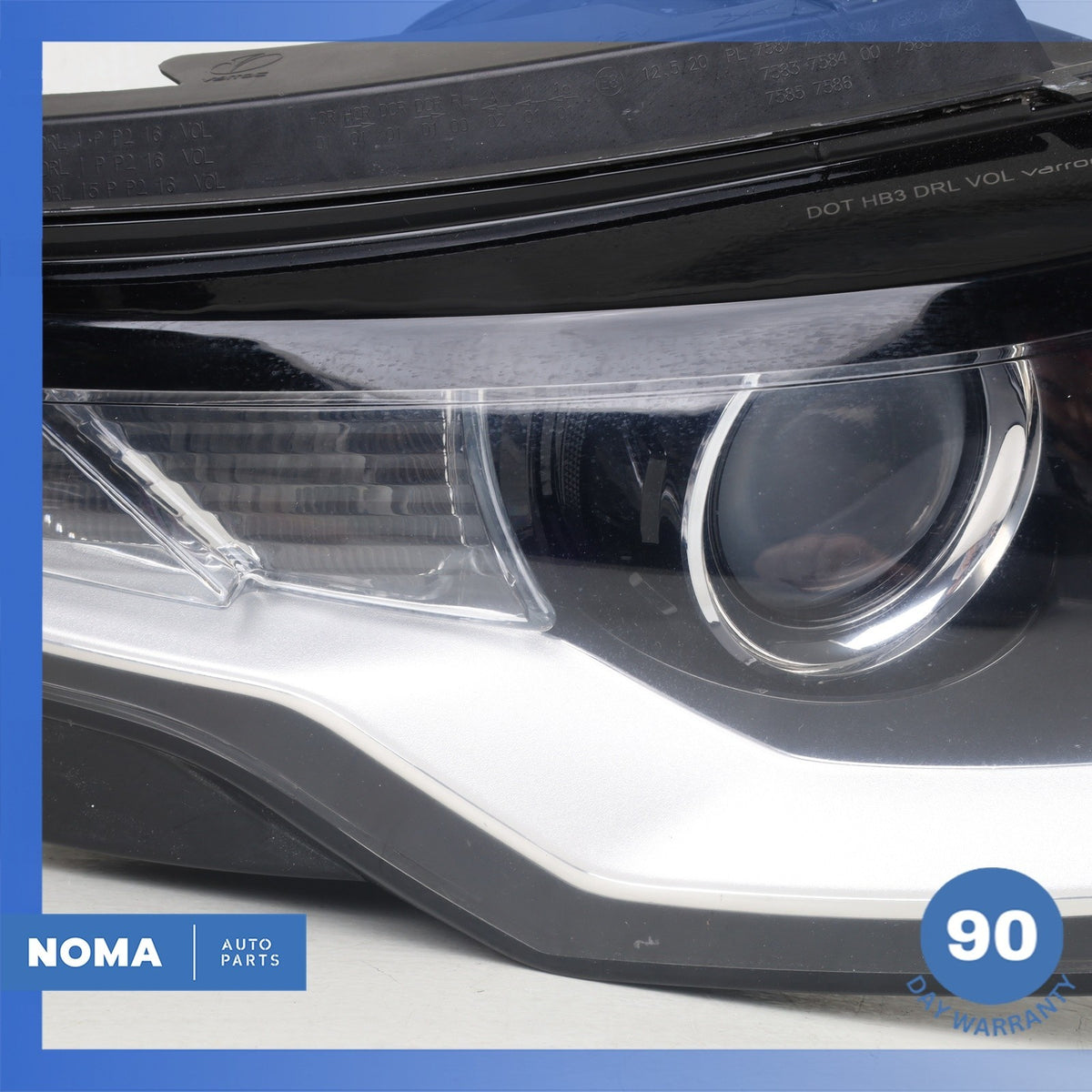 16-19 Range Rover Evoque L538 Right Headlight Lamp Light Halogen OEM - photo 5