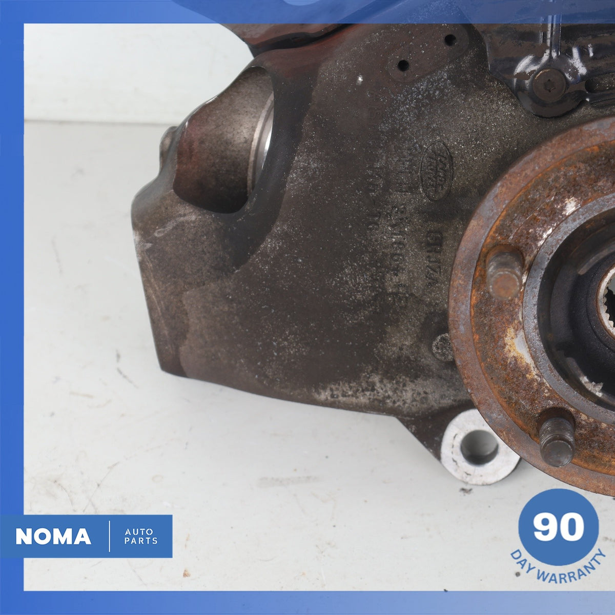 14-17 LR Range Rover L494 L405 Front Right Spindle Knuckle Hub w/ Shield OEM - photo 5