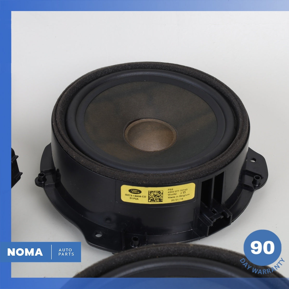 16-23 Jaguar X260 XF XE Front & Rear Meridian Premium Speaker Subwoofer Set OEM - photo 9