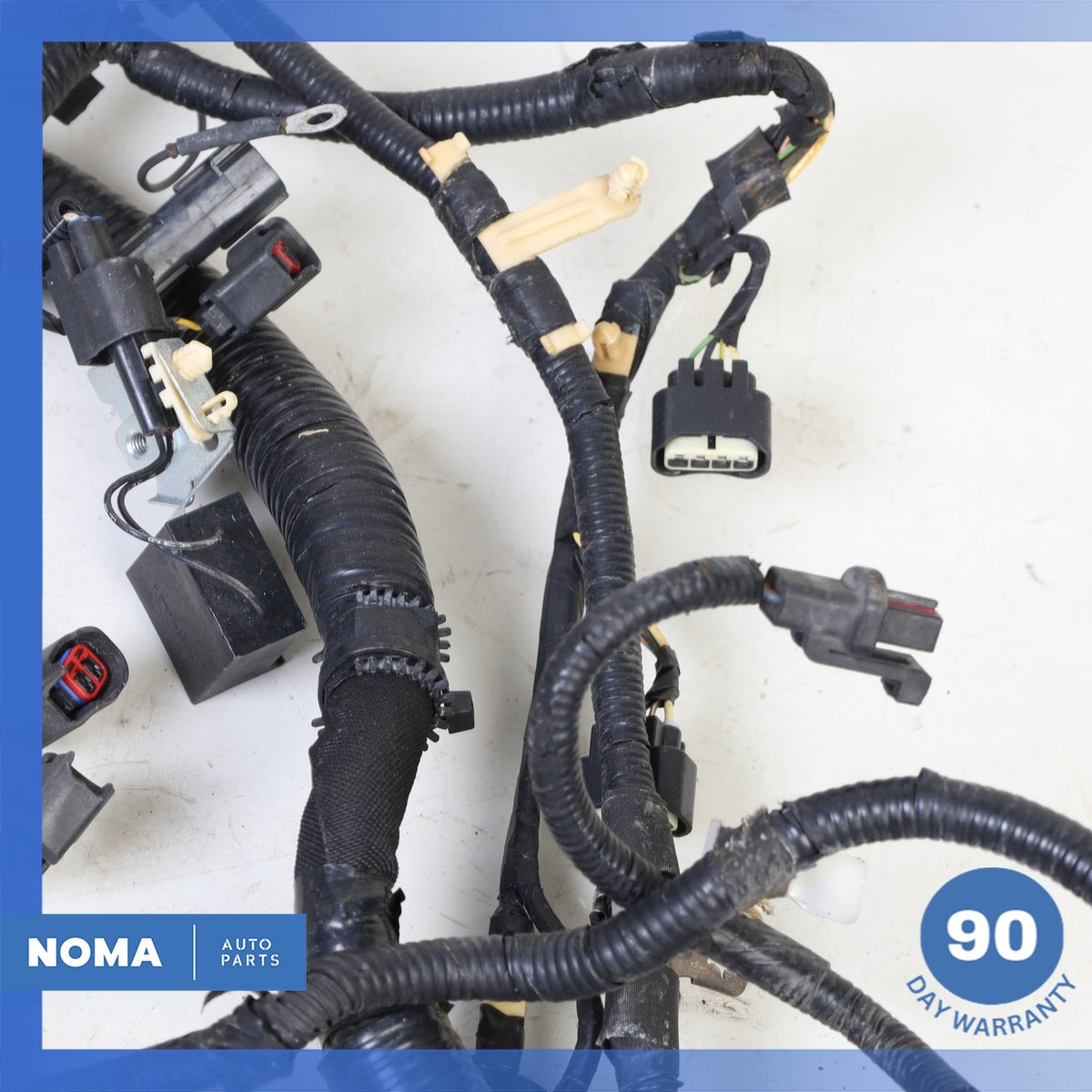 13-17 LR Range Rover L405 L494 Rear Bumper Wiring Wire Harness DK6215B484BD OEM - photo 5