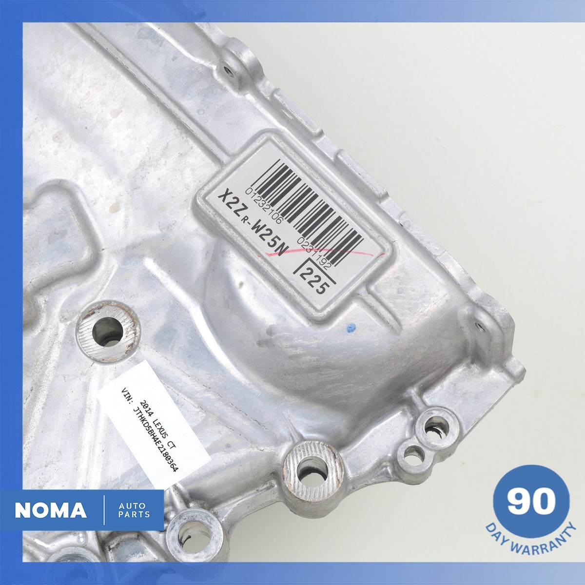 10-17 Lexus ZWA10 CT200h Engine Motor Timing Cover Panel OEM - photo 3