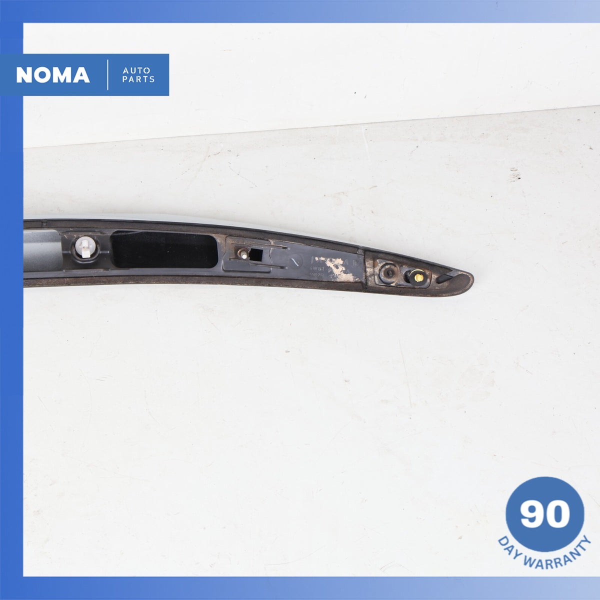 07-15 Jaguar X150 XK XKR Trunk Lid Molding Trim Spoiler Wing Liquid Silver OEM - photo 7
