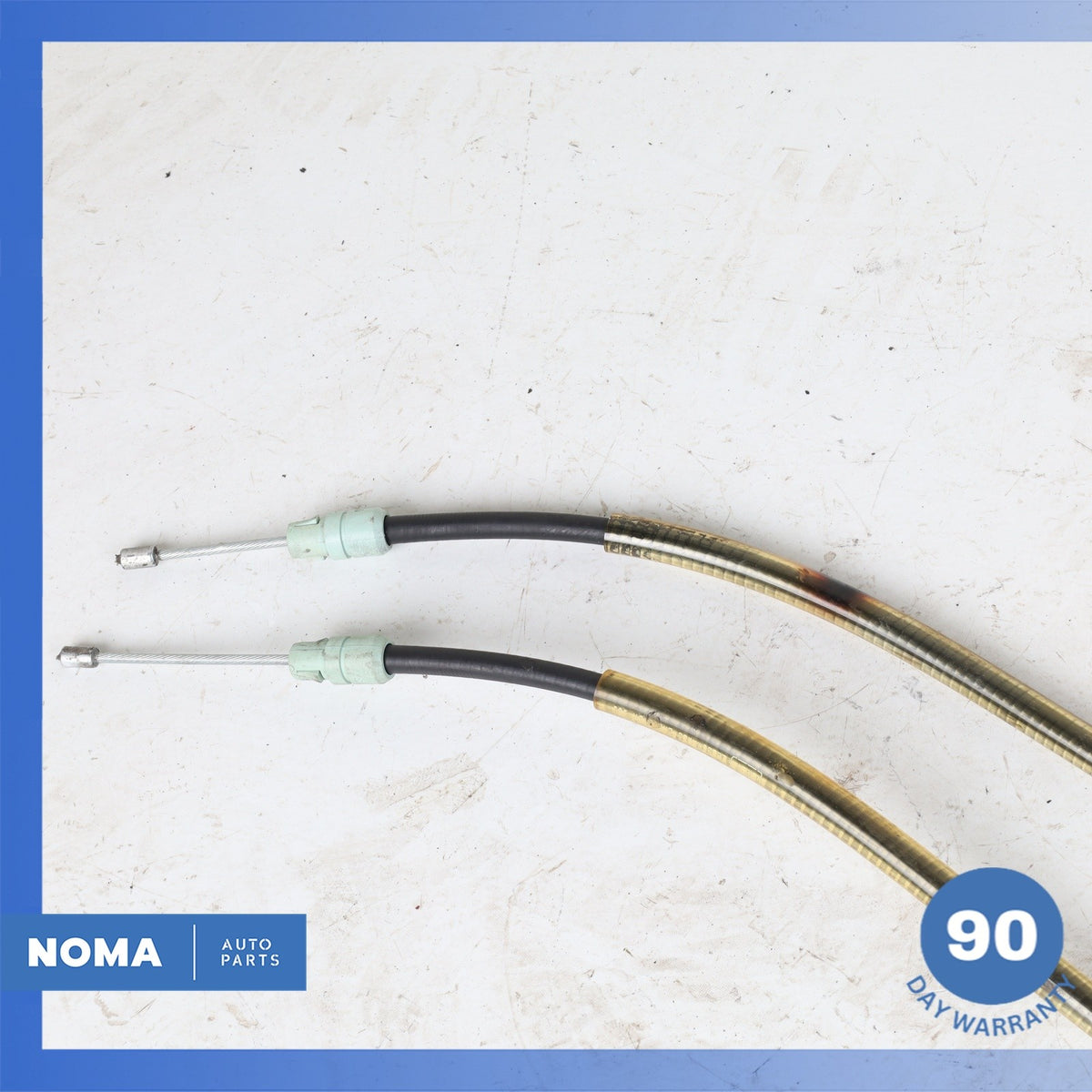 Jaguar X351 XJ Left & Right Side Parking Brake Cable Set AW932A635BA OEM - photo 9