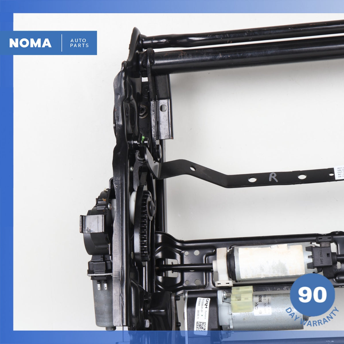 10-12 Land Rover L319 L320 LR4 Front Right Side Lower Seat Track Frame Rail OEM - photo 5