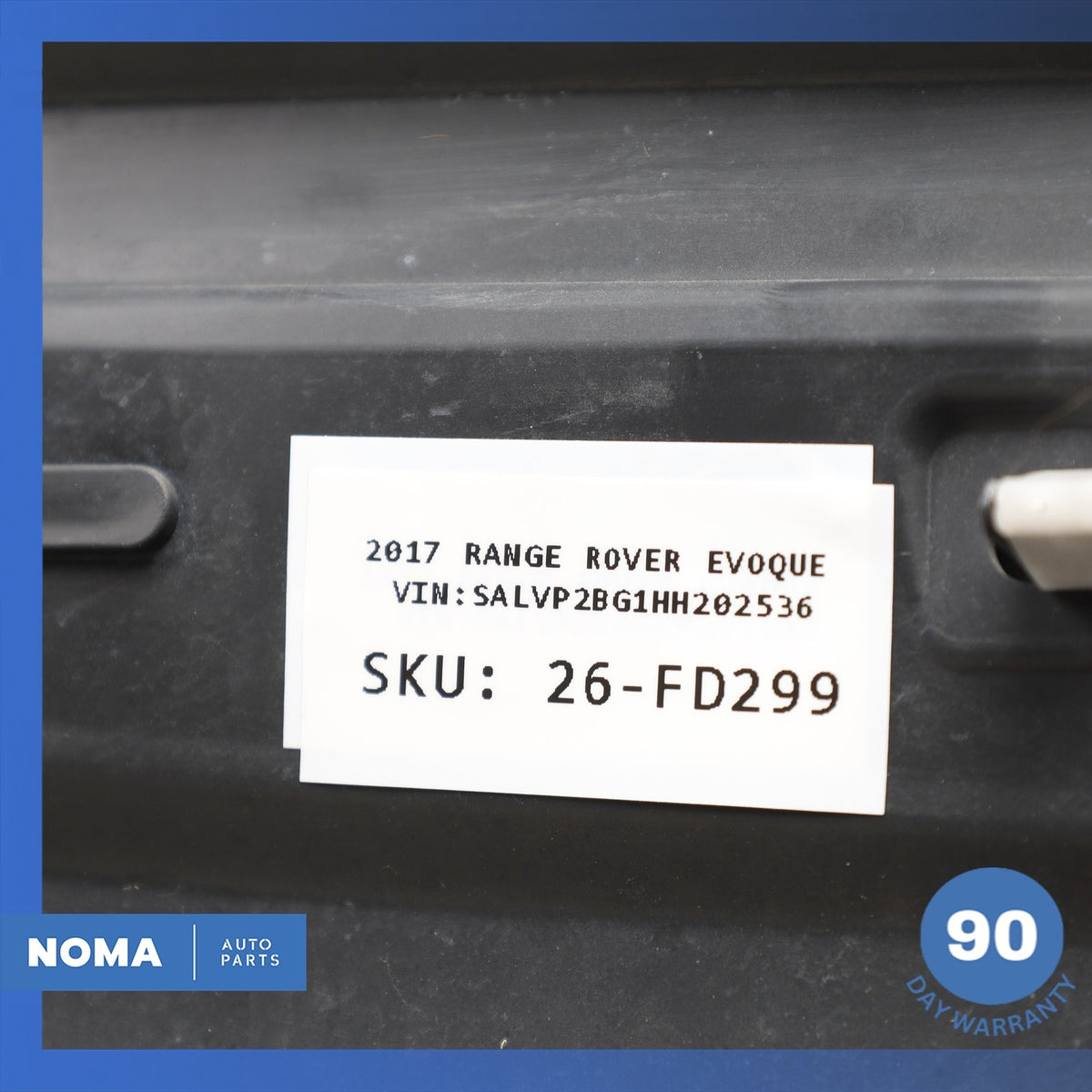 12-19 Range Rover Evoque L538 4DR Rear Left Door Lower Molding BJ32274A49BG OEM - photo 10