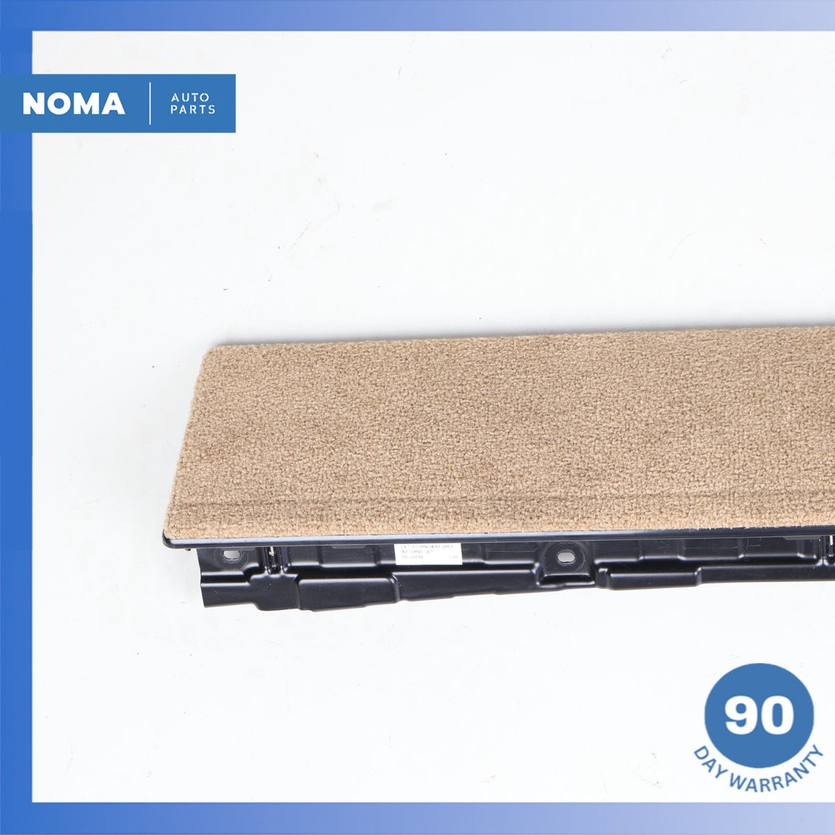 10-12 LR Range Rover L322 Trunk Boot Lower Tailgate Lid Carpet Cover Trim OEM - photo 4