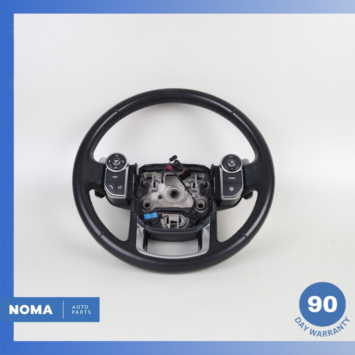 14-22 LR Range Rover Sport L494 Leather Heated Steering Wheel w/ Switches OEM - photo 2