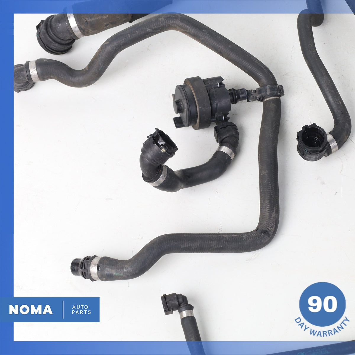 16-19 BMW G12 740i 540i Engine Radiator Cooling Hose Pipe Set OEM - photo 6