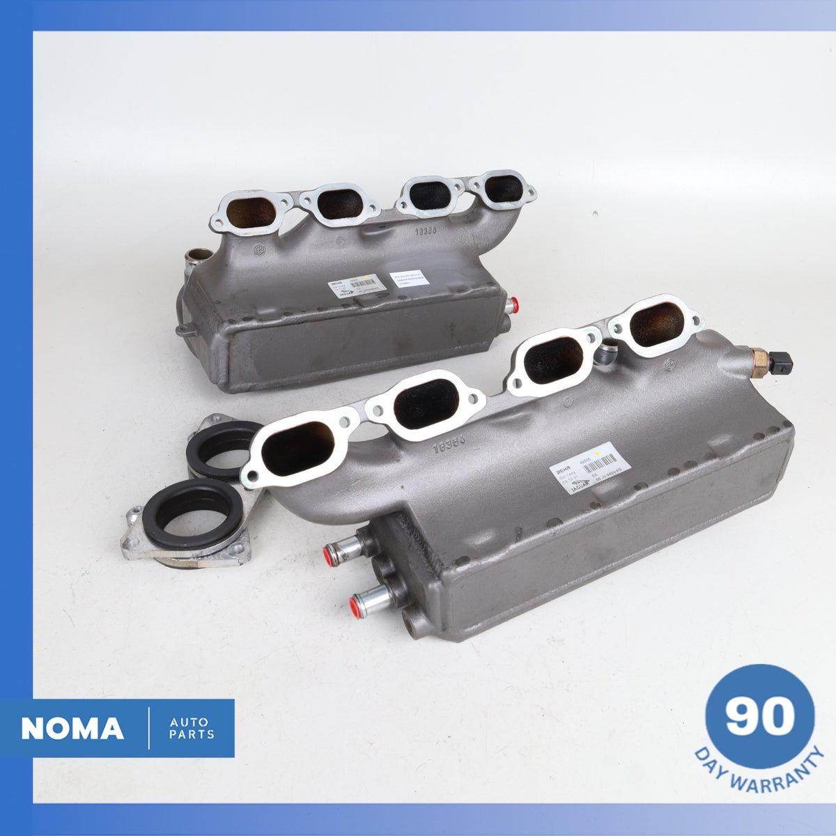 98-03 Jaguar XKR 4.0L S/C Left & Right Supercharger Intake Manifold Set OEM 63k - photo 13