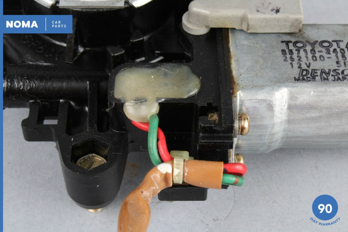 02-10 Lexus SC430 Z40 Convertible Rear Left Quarter Window Regulator Motor OEM - photo 9