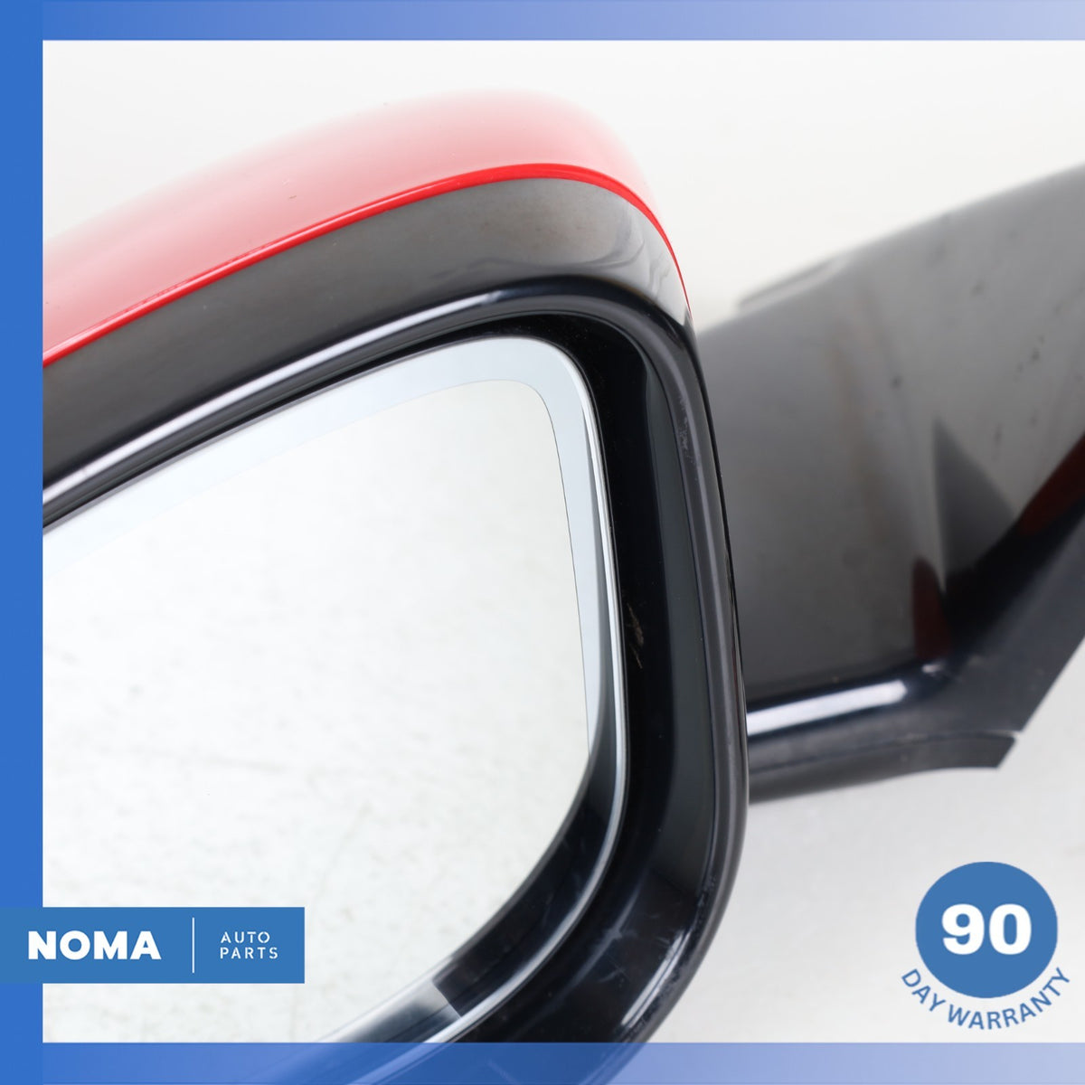 14-24 Jaguar X152 F-Type Left Side Rear View Door Mirror w/ Blind Spot OEM 38k - photo 3