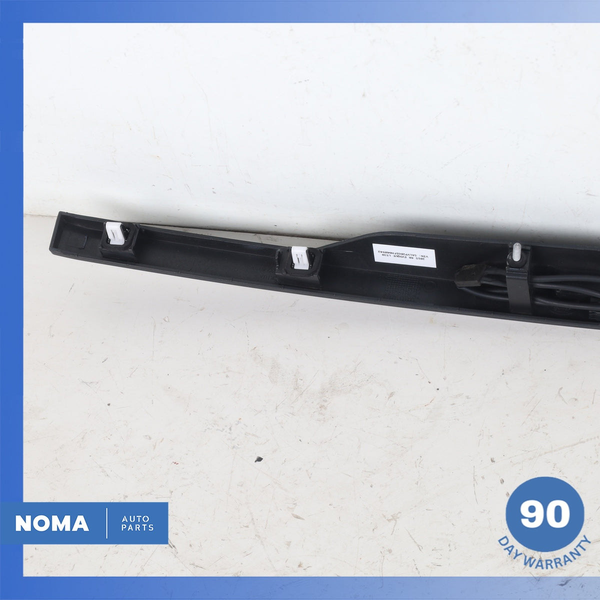 12-15 Range Rover Evoque L538 Rear Trunk Bezel License Plate Light Lamp Trim OEM - photo 19