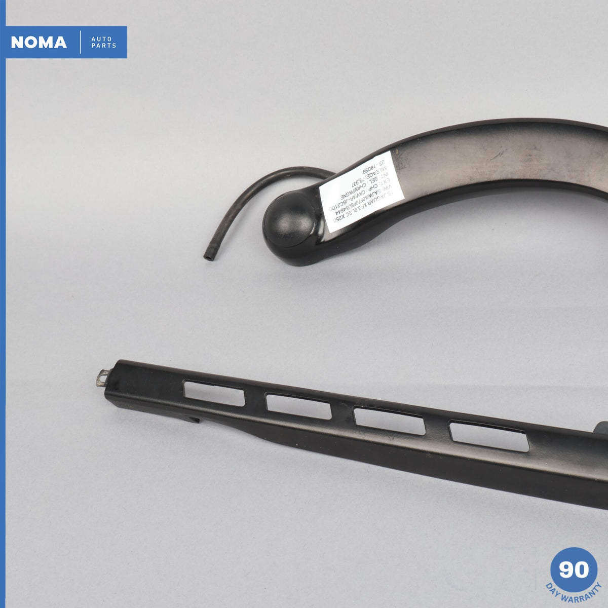 09-15 Jaguar XF XFR X250 Windshield Washer Wiper Arm Set of 2 8X2317526AD OEM - photo 4