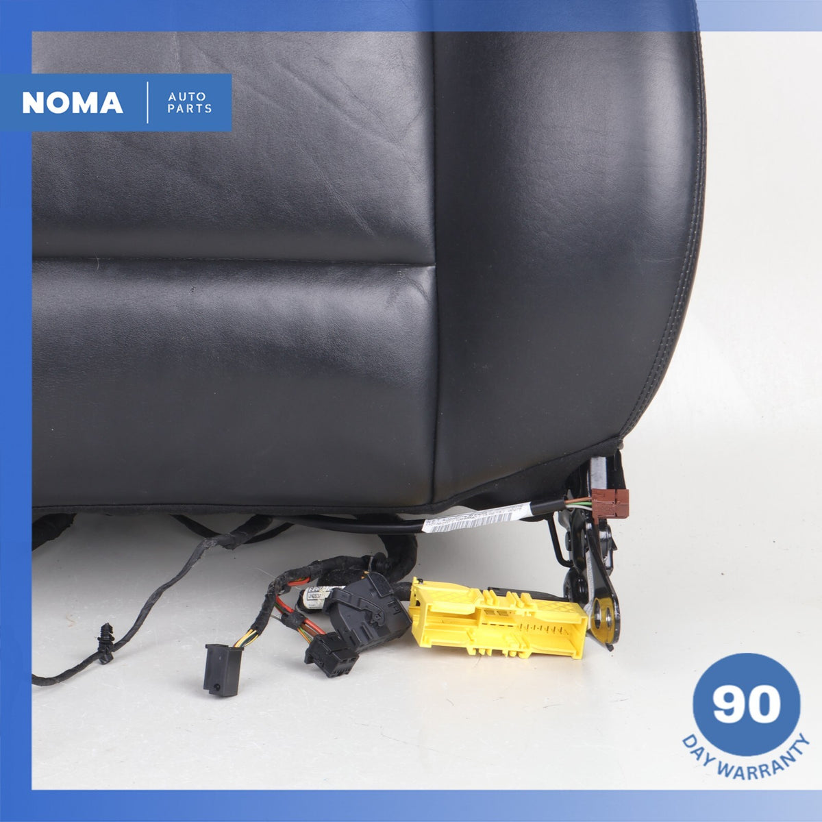 10-13 BMW F10 550i Front Right or Left Top Upper Seat Cushion Nappa Black OEM - photo 5