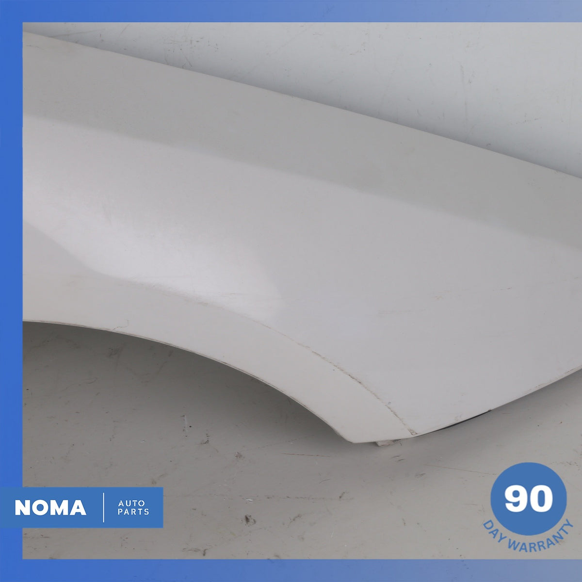 03-08 BMW E85 Z4 Front Right Side Fender Wing Cover Panel White OEM - photo 3