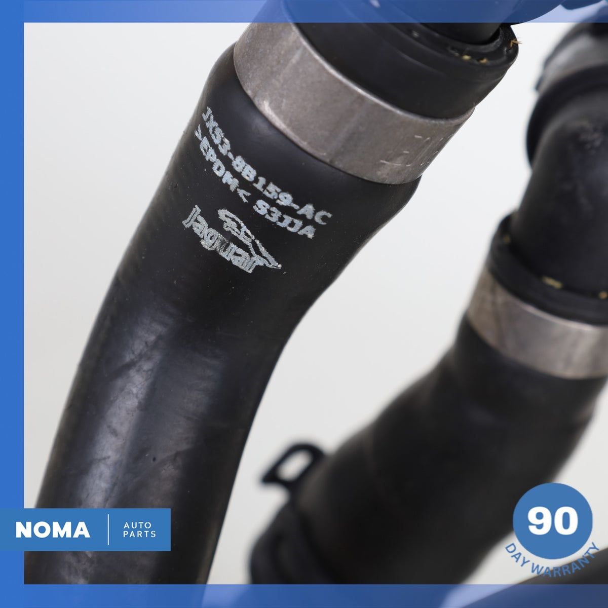 2021 Jaguar X152 F-Type A/C AC Heater Coolant Line Hose Set JX538B159AC OEM - photo 7