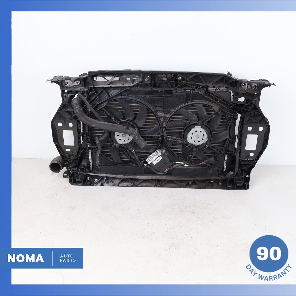15-18 Audi 8U Q3 Engine Motor Radiator Support Frame Assembly w/ Fan OEM - photo 14