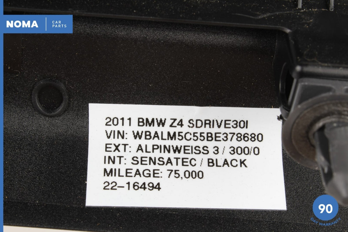09-16 BMW Z4 E89 sDrive 30i Front Right Passenger Scuff Plate Entrance Trim OEM - photo 11