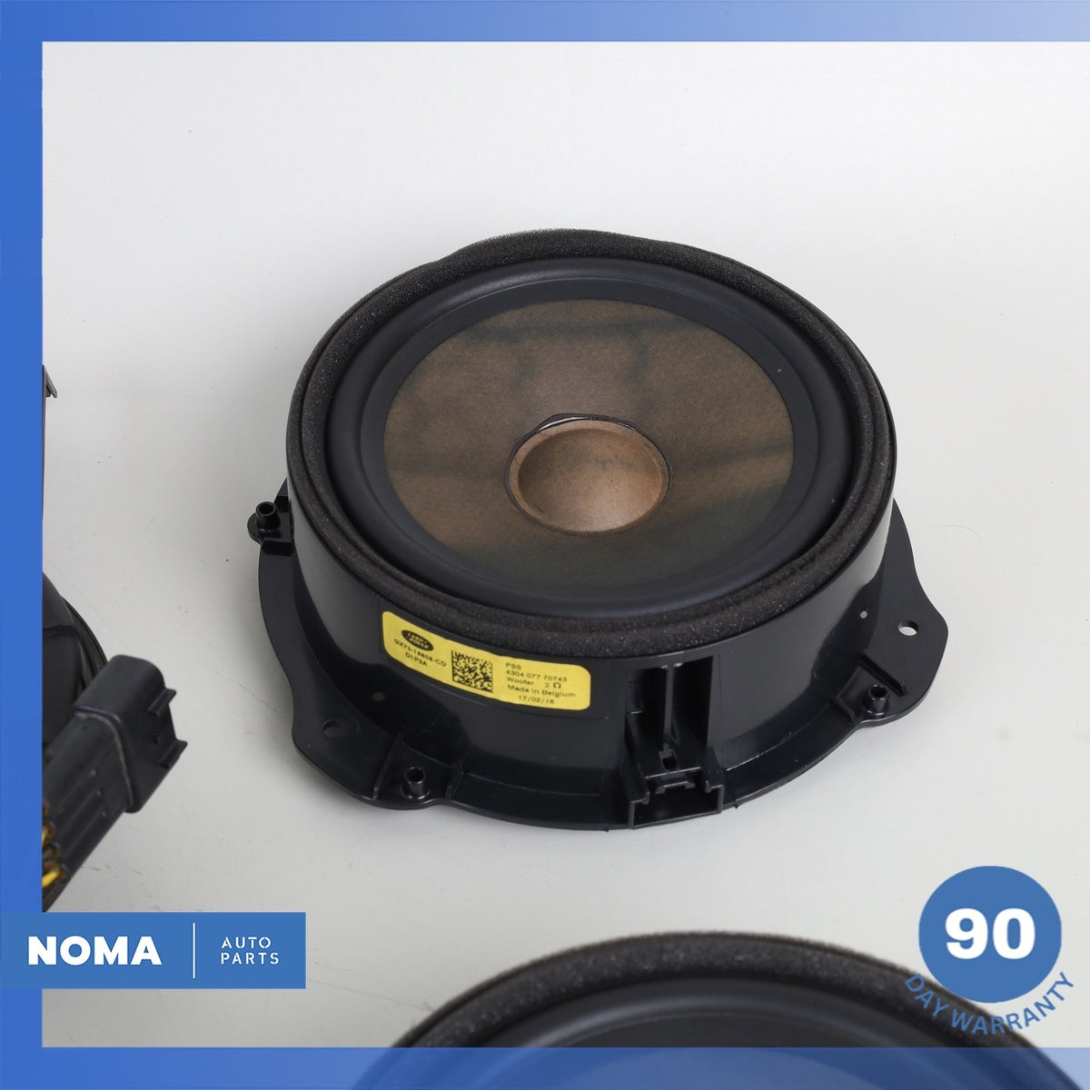 16-23 Jaguar X260 XF XE Front & Rear Meridian Premium Speaker Subwoofer Set OEM - photo 7