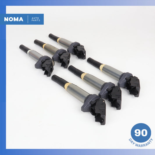2013 BMW F10 ActiveHybrid 5 3.0L N55B30 Engine Motor Ignition Coil Set of 6 OEM - photo 1