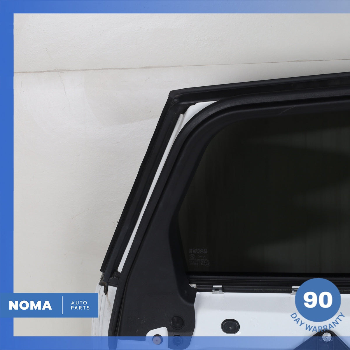 12-19 LR Range Rover Evoque L538 4DR Rear Left Side Door Panel Shell White OEM - photo 12