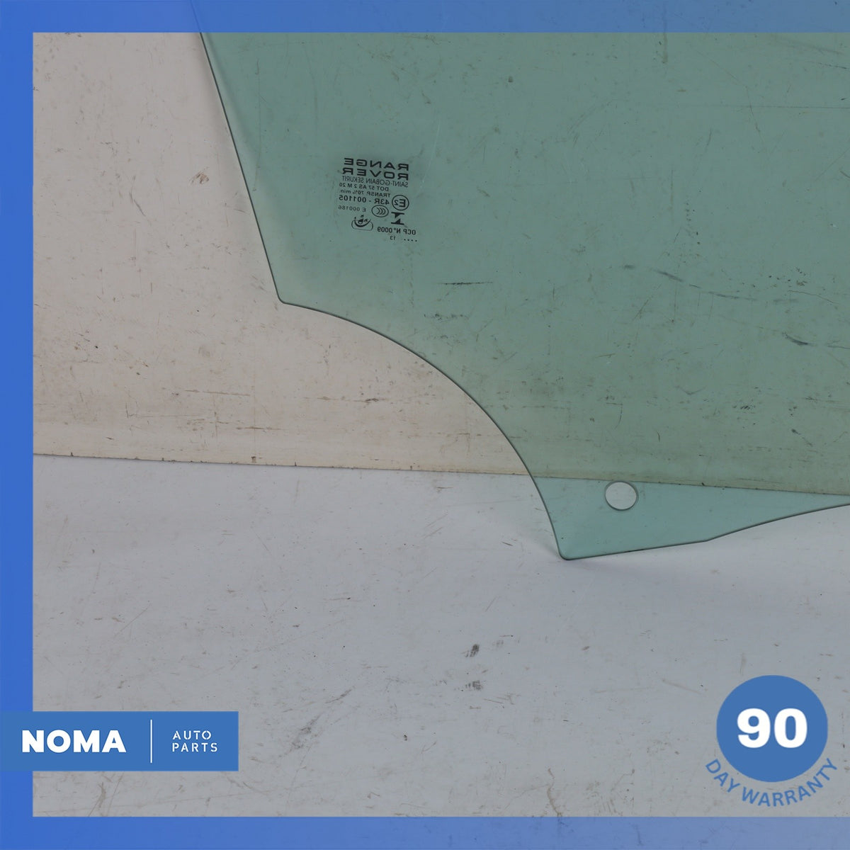 12-19 Range Rover Evoque L538 4DR Front Left Driver Side Door Window Glass OEM - photo 15