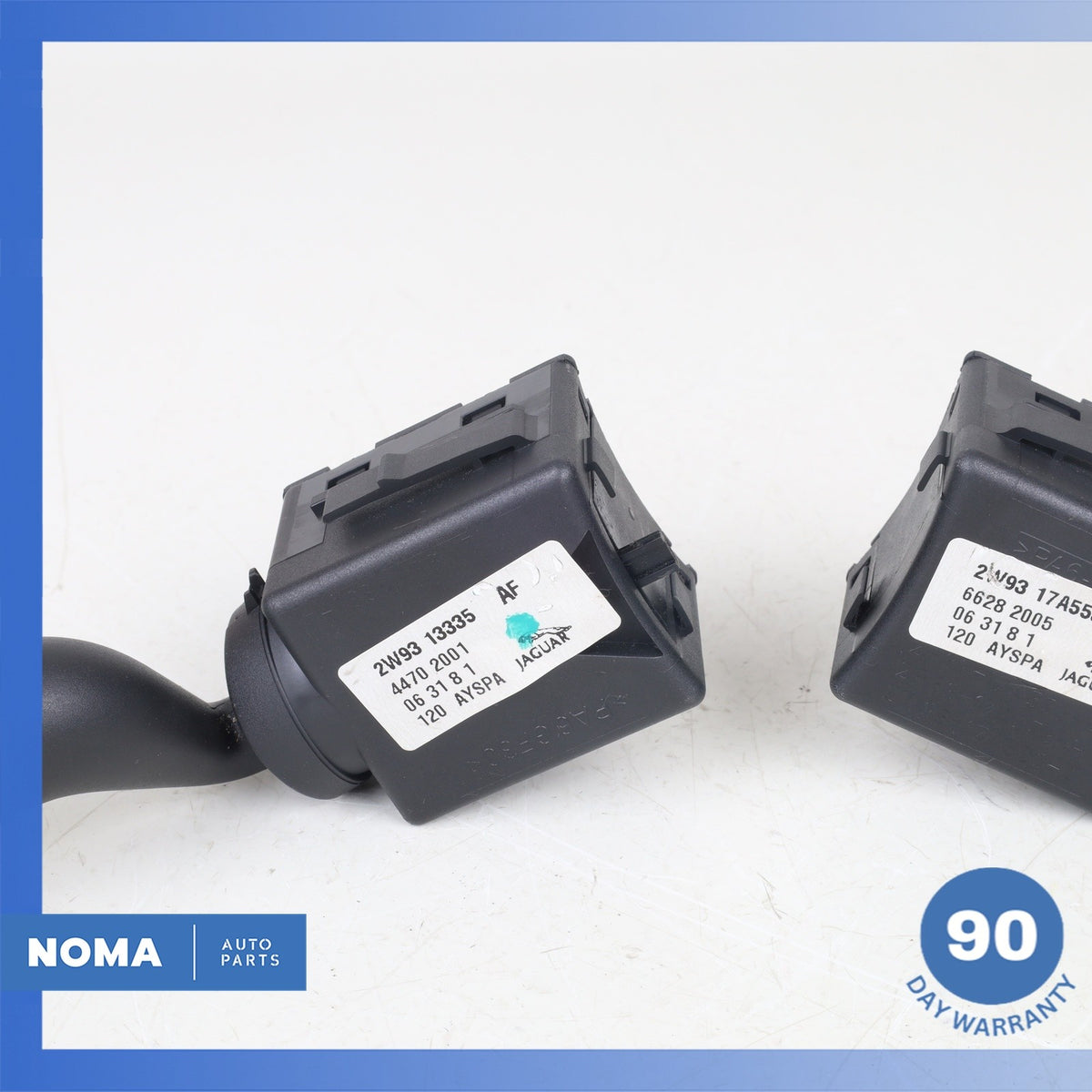 06-08 Jaguar X350 XJ8 Turn Signal Light Washer Switch Set 2W9313335AF OEM 62k - photo 5