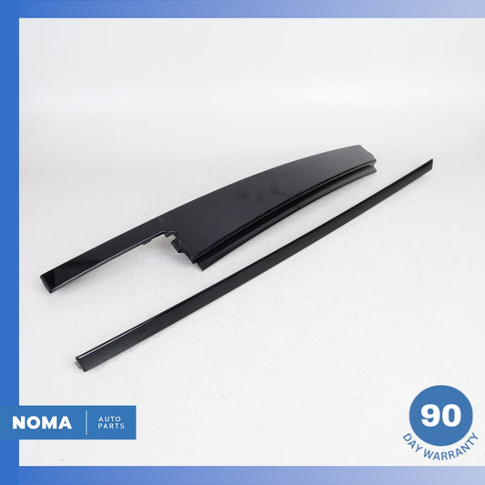 15-23 LR Discovery Sport L550 Rear Right Side Outer Door Window Molding Set OEM - photo 1