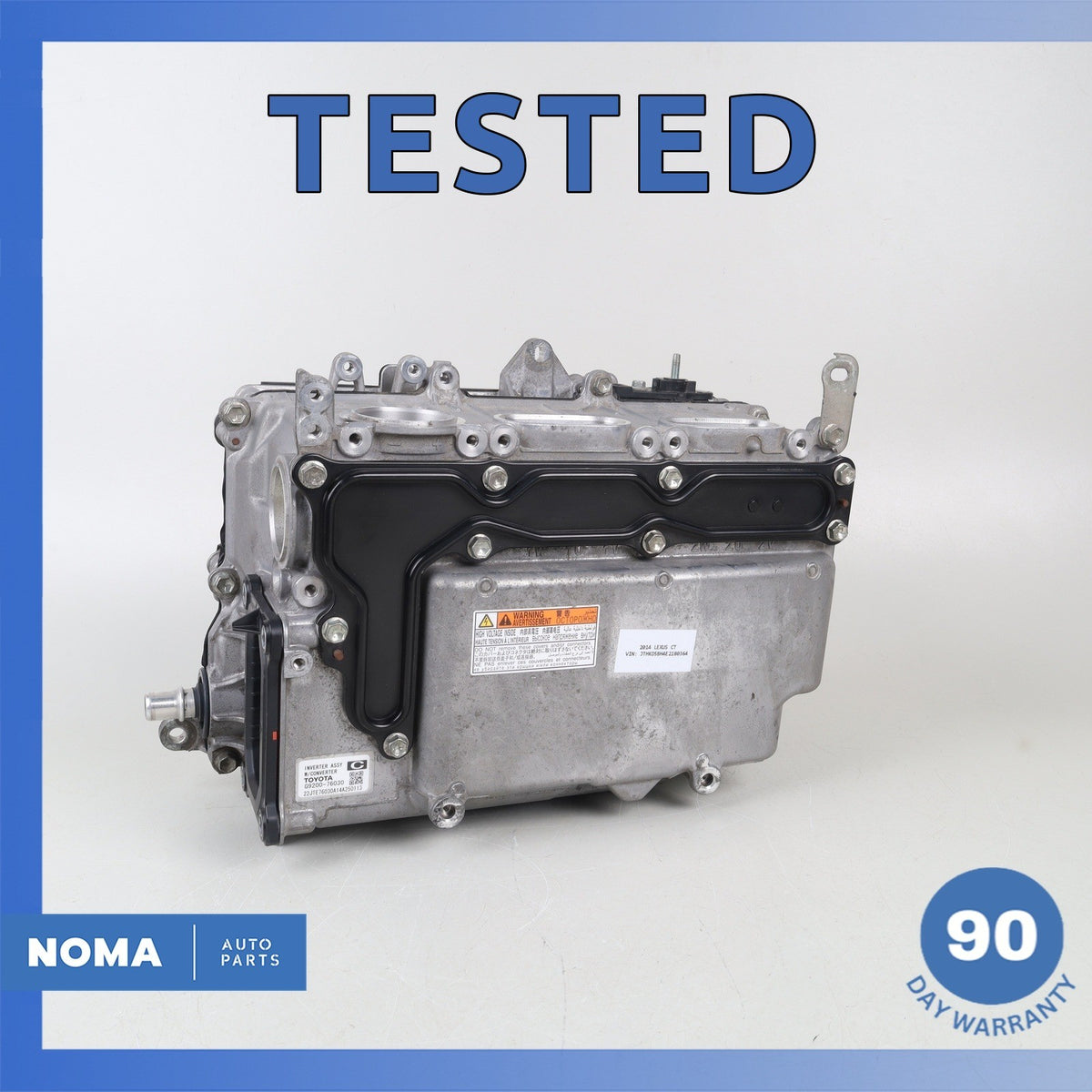 11-14 Lexus ZWA10L CT200h Hybrid Battery Power Voltage Inverter Converter OEM - photo 1