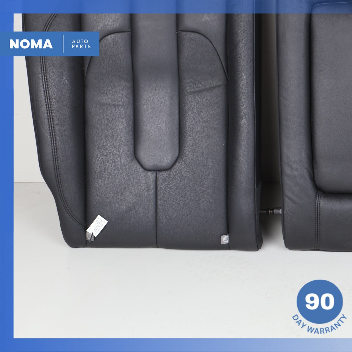 12-15 Range Rover Evoque L538 Rear Left & Right Upper Seat Cushion Set Black OEM - photo 6