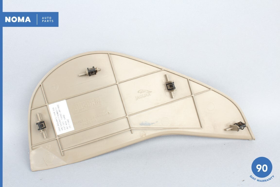00-04 Jaguar S-Type X202 Right Side Dashboard End Cover Trim Sable AEK OEM - photo 8