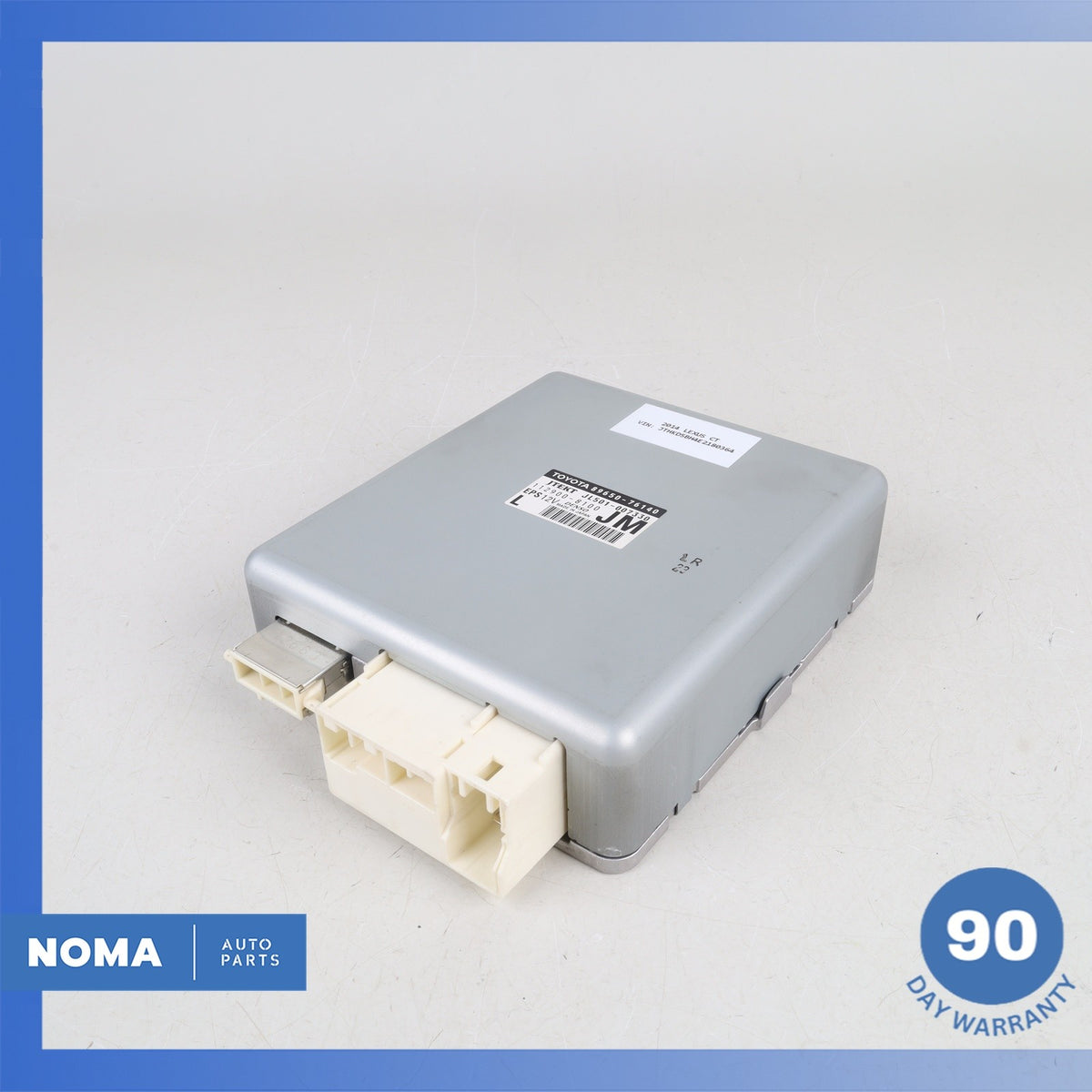 Lexus ZWA10 CT200h Power Steering Control Module Unit 89650-76140 OEM - photo 2