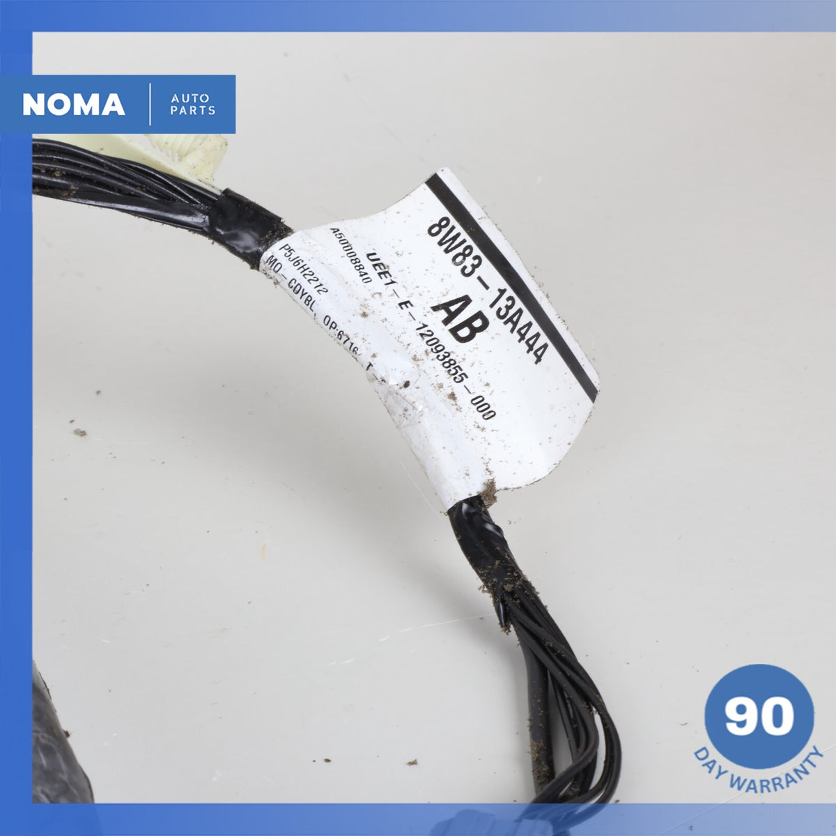 12-15 Jaguar X150 XK XKR Trunk Boot Lid Wire Wiring Harness 8W8313A444AB OEM - photo 3
