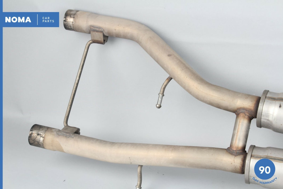 10-11 Jaguar XF X250 5.0L Rear Middle Center Exhaust Silencer Muffler Pipe OEM - photo 10