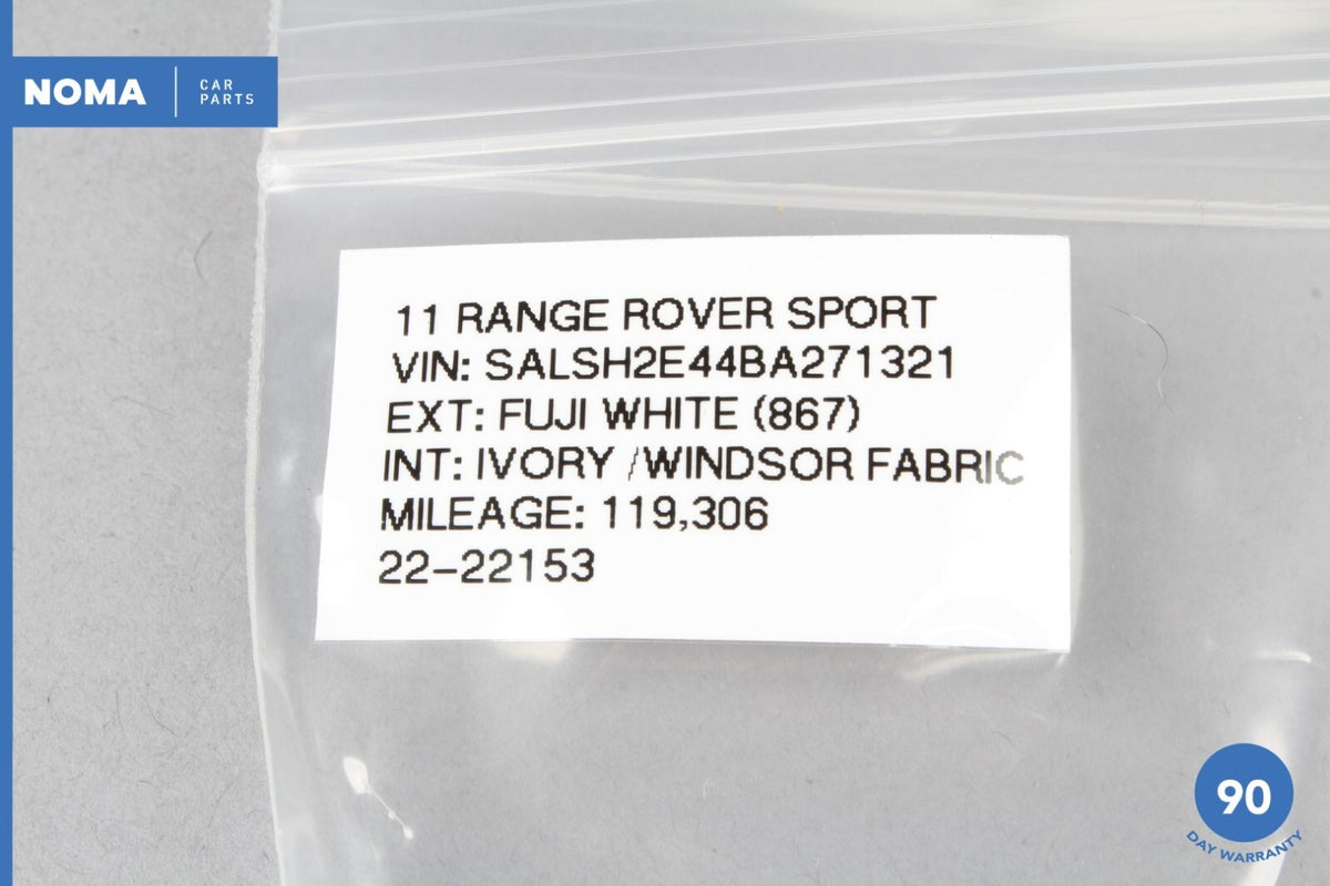 06-13 Range Rover Sport L320 Front Left Driver Side Seat Track Trim Cover OEM - photo 12