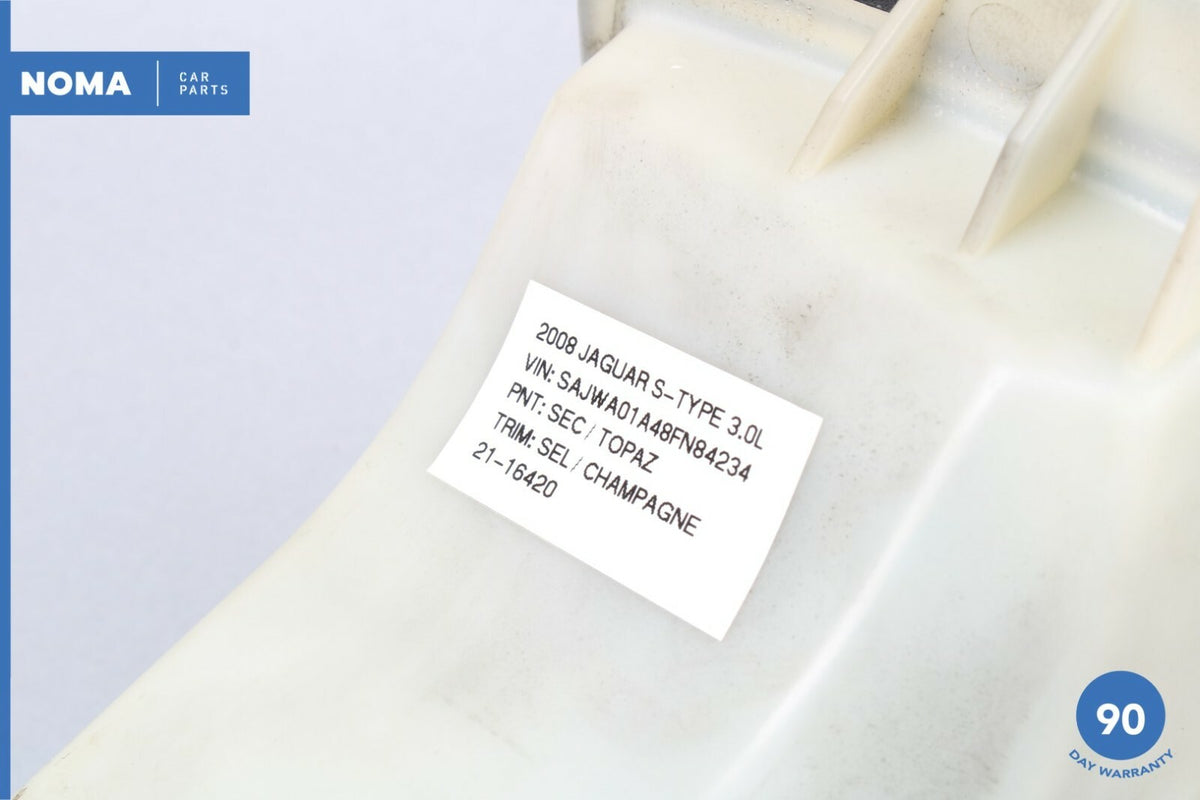 03-08 Jaguar S-Type X206 Power Steering Fluid Reservoir Tank 4R833R700AC OEM - photo 10
