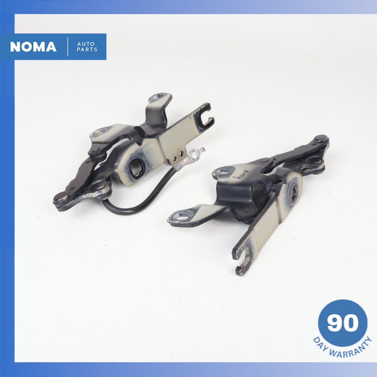 06-13 BMW E90 330i 328i Left & Right Side Hood Bonnet Hinge Set of 2 OEM - photo 8