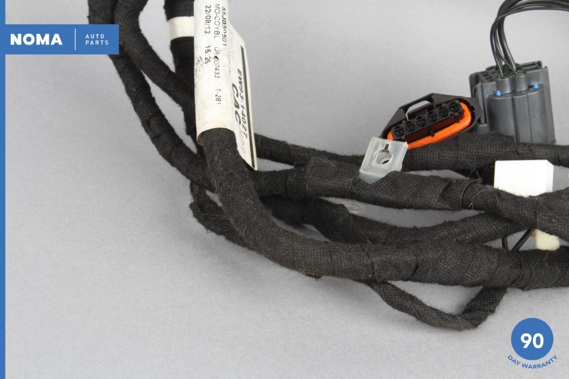 10-15 Jaguar XJ XJL X351 LWB Rear Left Driver Side Door Wire Wiring Harness OEM - photo 8