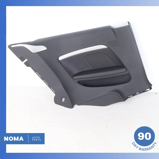 09-17 Audi 8T A5 S5 Coupe Rear Left Quarter Panel Cover Trim Black OEM - photo 1