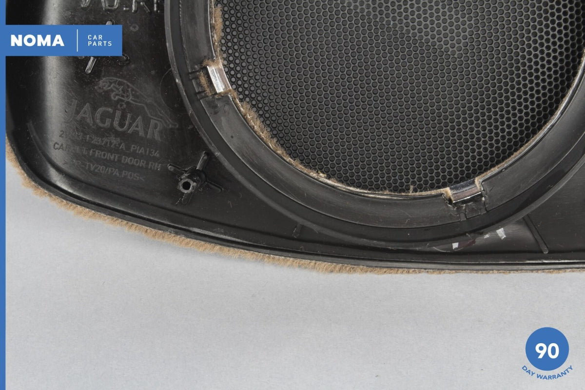 04-09 Jaguar XJ8 VDP X350 Front Right Side Door Speaker Cover w/ Trim OEM - photo 7