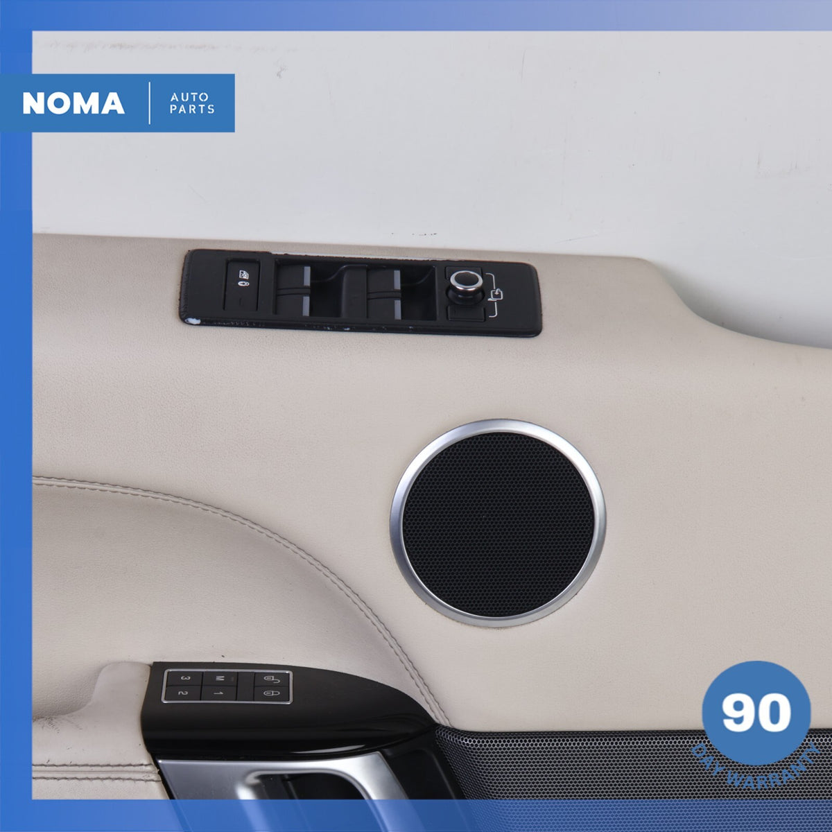 14-17 Range Rover Sport L494 Front Left Side Interior Door Panel Trim Beige OEM - photo 5