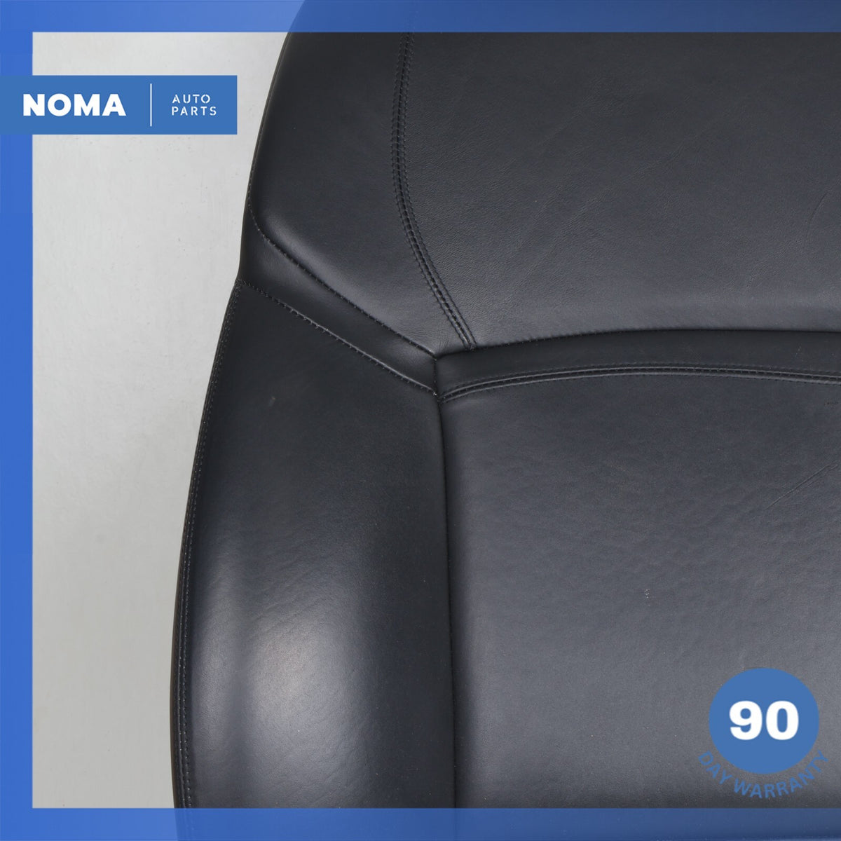 10-13 BMW F10 550i Front Right or Left Top Upper Seat Cushion Nappa Black OEM - photo 7