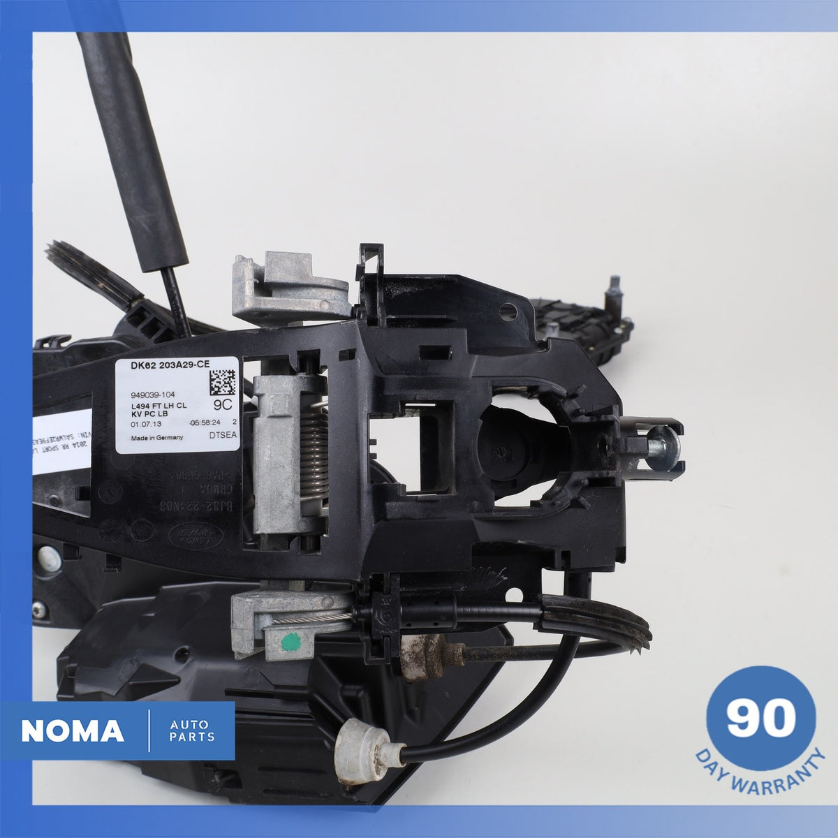 13-14 LR Range Rover Sport L494 Front Left Door Lock Actuator w/ Bracket OEM - photo 12
