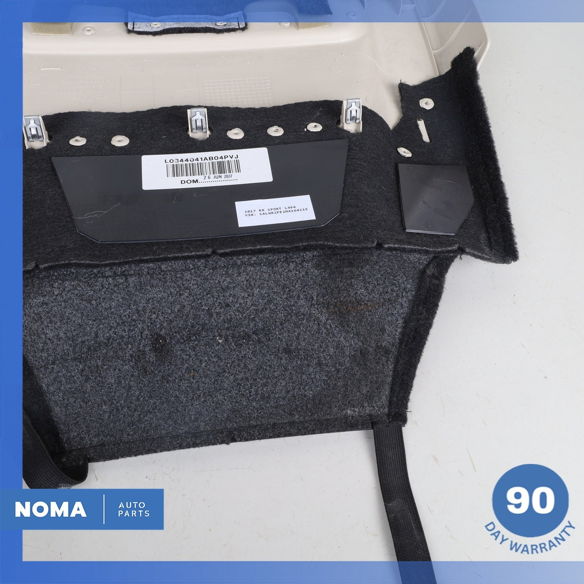14-17 LR Range Rover Sport L494 Front Right Side Seat Back Cover Panel OEM - photo 14