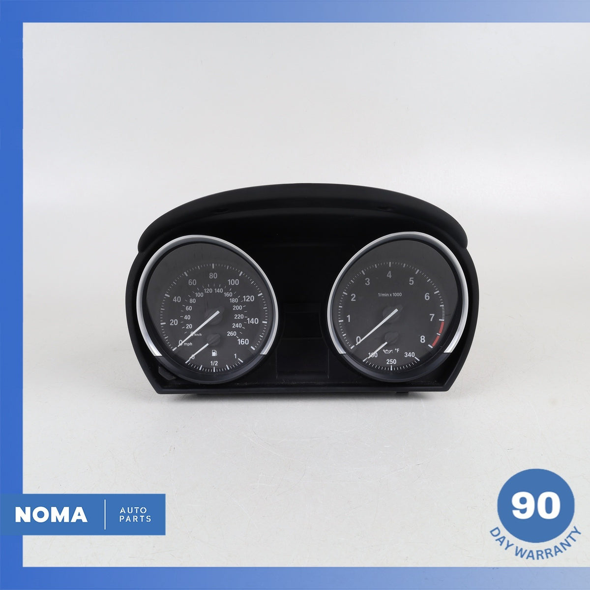 09-16 BMW E89 Z4 Dashboard Instrument Cluster Speedometer 9232489 OEM - photo 2