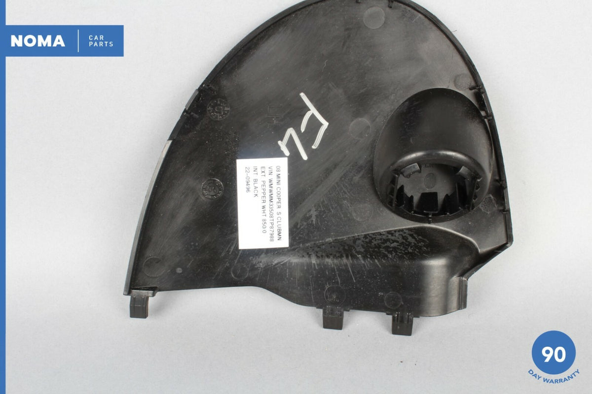 08-14 Mini Cooper S Clubman R55 Front Left Driver Side Dash Cover Trim Black OEM - photo 4