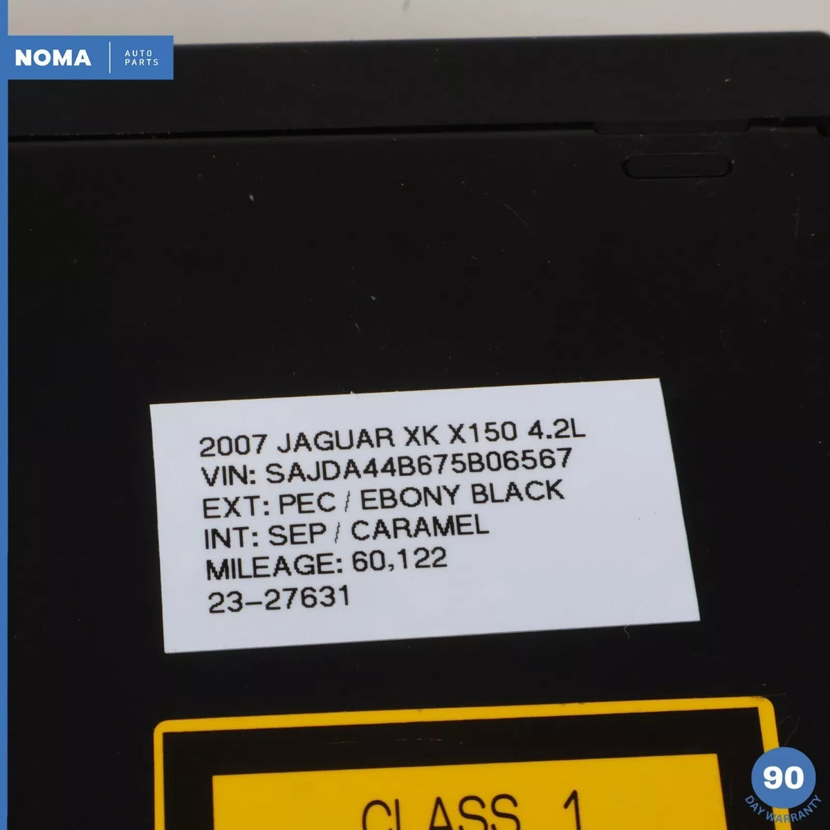 07-15 Jaguar X150 XK XFR Car Navigation DVD CD Player GPS 6W8310E887AF OEM - photo 12