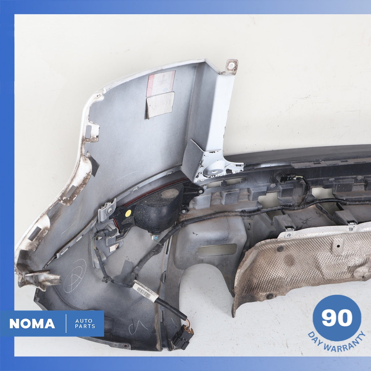12-15 LR Range Rover Evoque L538 Rear Bumper Cover Panel Assembly White OEM - photo 11